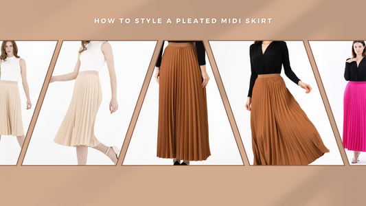 How to Style a Pleated Midi Skirt - Level Up Your Fashion
