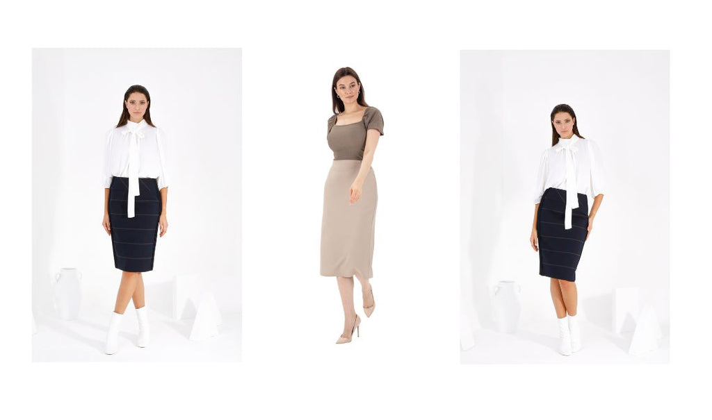 The Perfect Pairing: What Top to Wear with a Pencil Midi Skirt