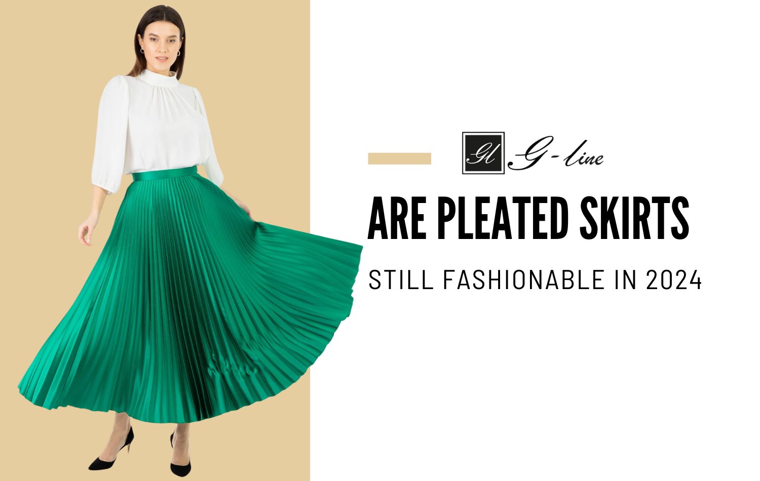 Are Pleated Skirts Still Fashionable in 2024? - G-Line