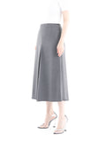 Copy of Navy Blue High Waist Cropped Palazzo Pants Culottes G-Line