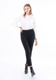 Copy of Navy Ankle-Length Slim-Fit / Skinny Pants for Women G-Line