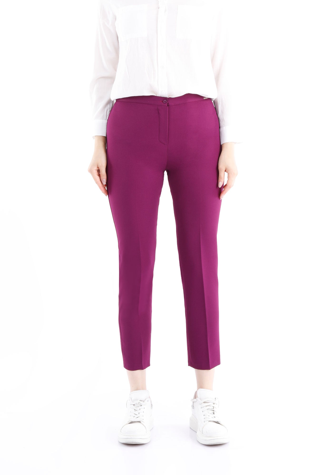 Copy of Mustard Ankle-Length Slim-Fit/Skinny Pants for Women by G-Line G-Line