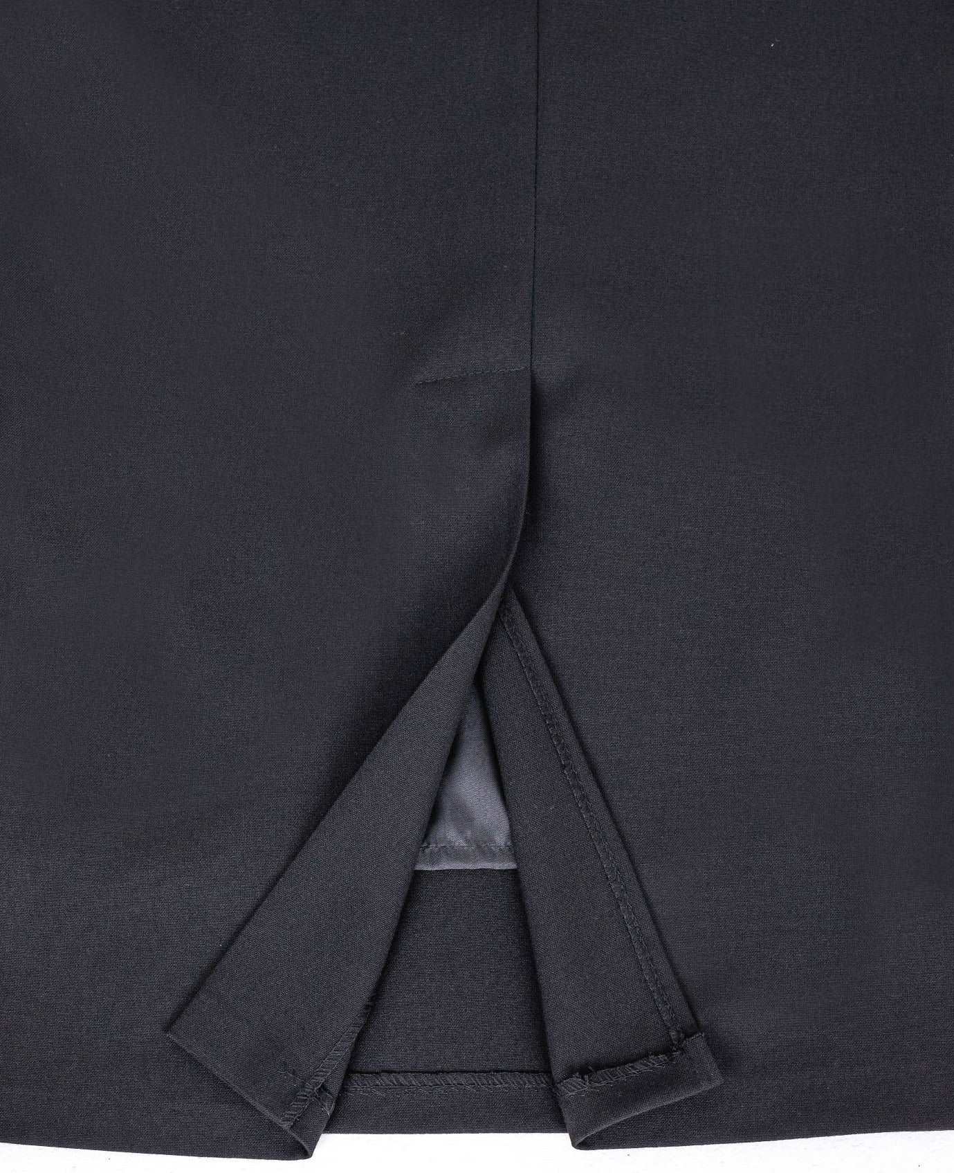 Back Vented Midi Pencil Skirt G-Line