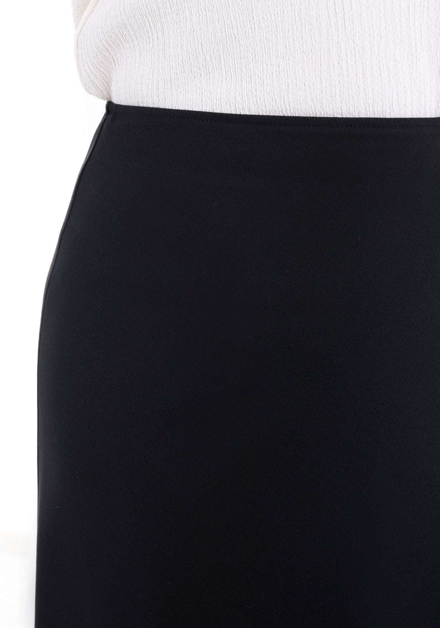 Black A-Line Midi Skirts G-Line