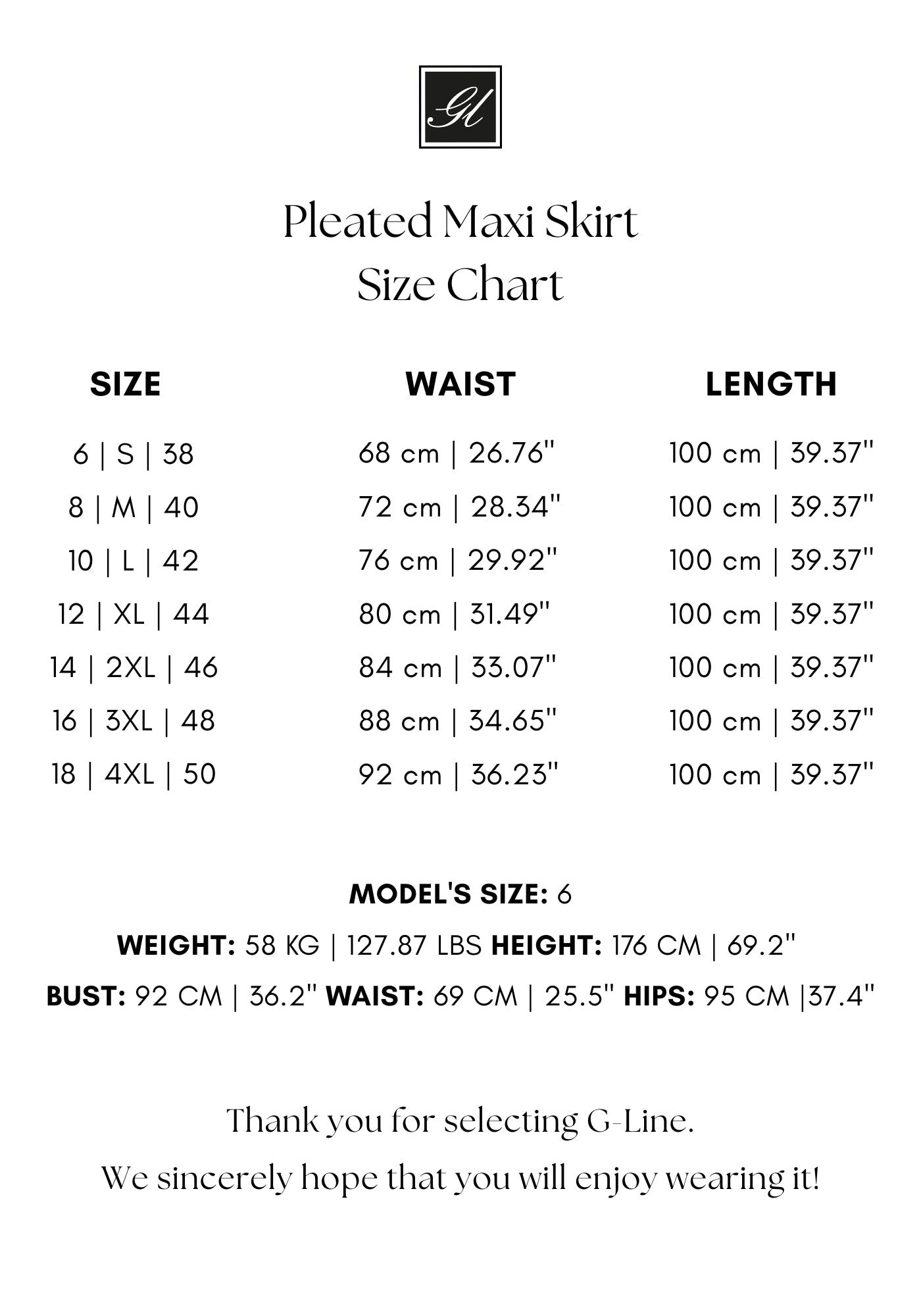 Stone Pleated Maxi Skirt Elastic Waist Band Ankle Length Plisse Skirt G-Line