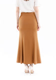Copper Fishtail Maxi Skirt G-Line