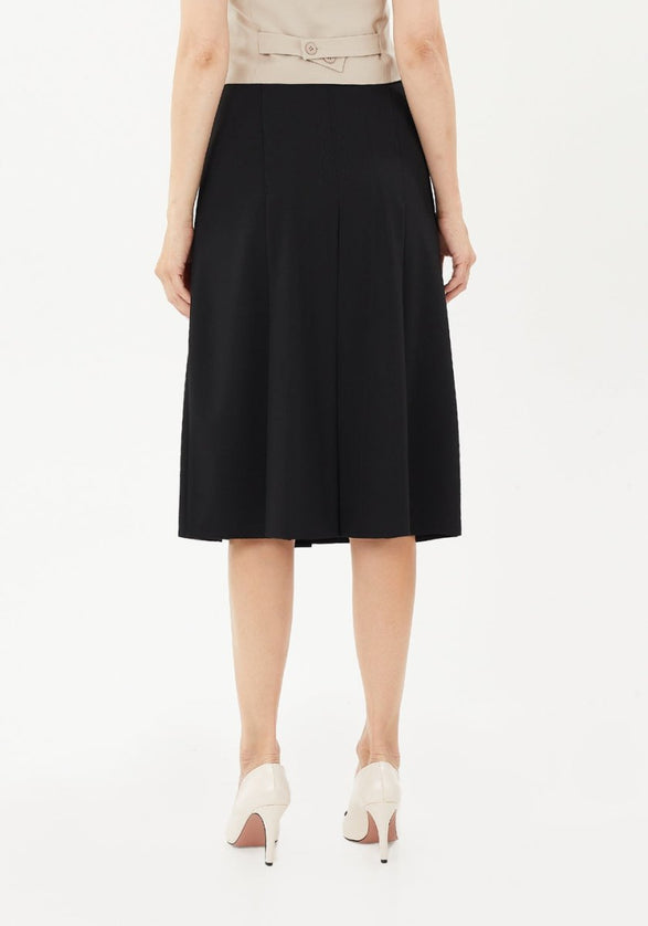  - A-Line Flare Midi Skirt - G-Line