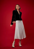 Eight Gore Calf Length Midi Skirt for Every Occasion