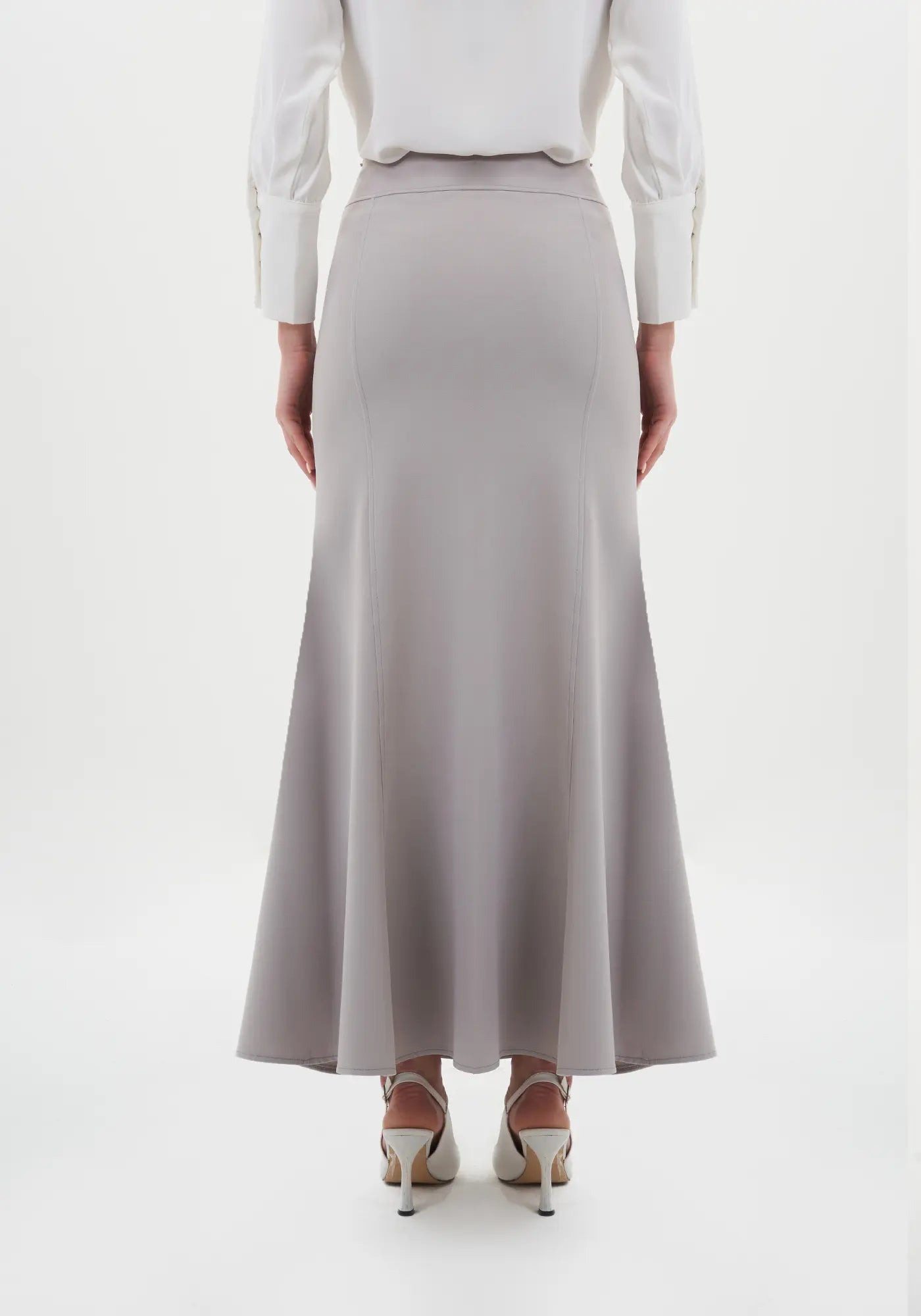 Fishtail Maxi Skirt (Available in Plus Size 4-20) | Solid Bodycon Mermaid Skirt, Elegant High Waist Maxi Skirt G-Line