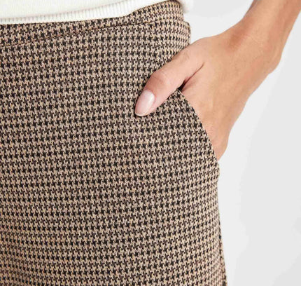 Herringbone Casual Jogger Pants