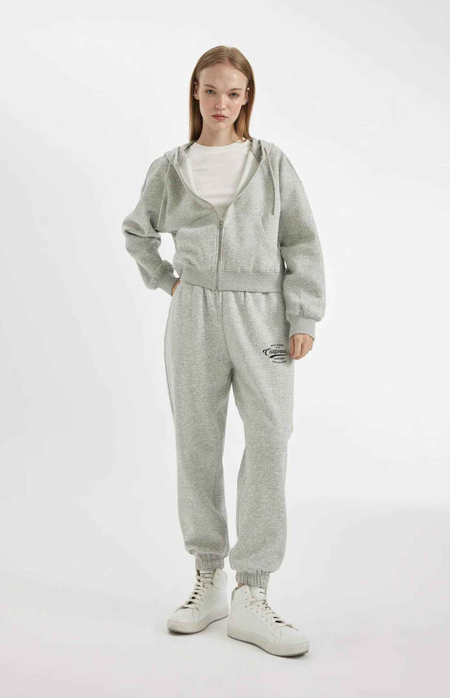 Printed Basic Jogger Sweatpants