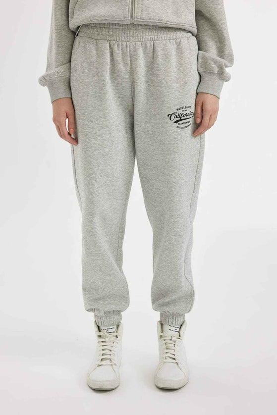 Printed Basic Jogger Sweatpants