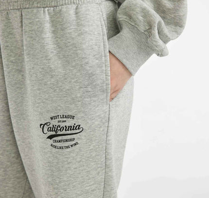 Printed Basic Jogger Sweatpants