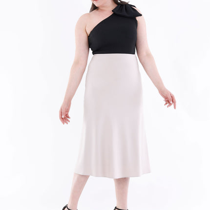 Stone A-Line Midi Skirts G-Line