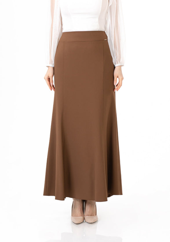 Copper Fishtail Maxi Skirt | Regular & Plus Size - G - Line