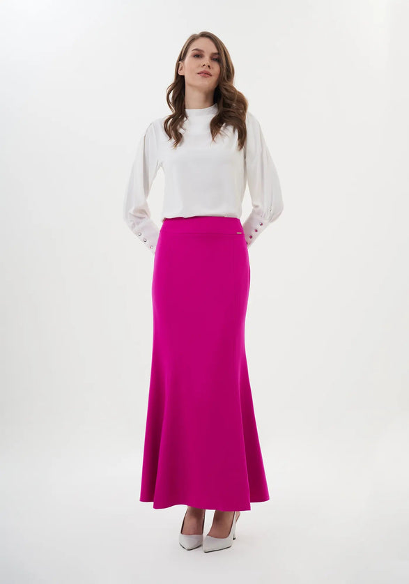 Fishtail Maxi Skirt (Available in Plus Size 4 - 20) - G - Line