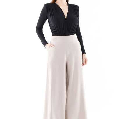 G - Line High Waisted Stone Palazzo Pants - G - Line