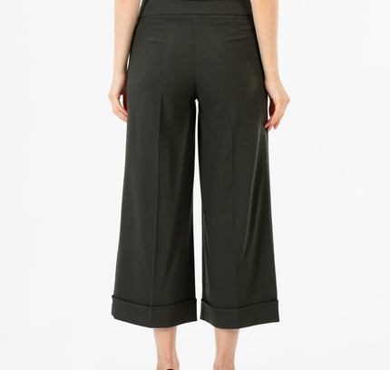 G - Line Khaki Wide Leg Cropped Pants - G - Line