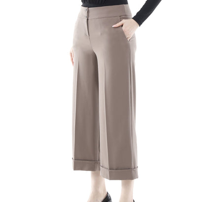 G - Line Mink Wide Leg Cropped Pants - G - Line