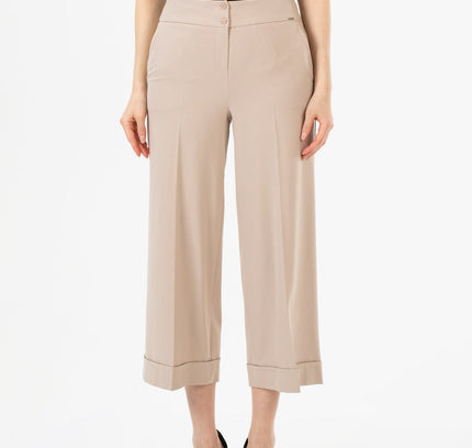 G - Line Wide Leg Cropped Pants - G - Line