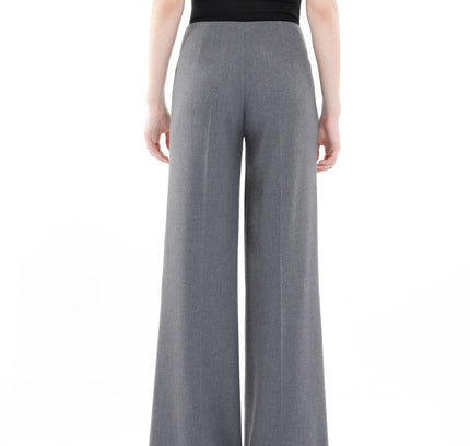 Grey Wide - Leg Pants for a Sleek and Stylish Look - G - Line