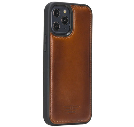 iPhone 12 Pro Max 6.7" Leather Snap - on Back Cover - G - Line