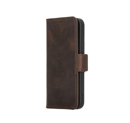 iPhone 12 Pro Max Leather Wallet Case - G - Line