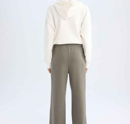 Thick Sweatshirt Highwaist Sweatpants Trousers