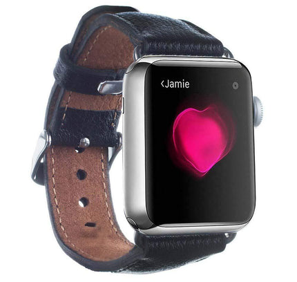 Leather Apple iWatch Padded Strap - G - Line