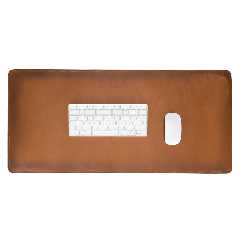 Leather Desk Mat - Non - Slip Desk Pad - G - Line