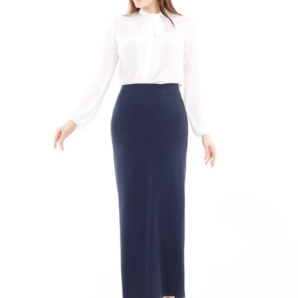 Maxi Back Slitted Pencil Skirt - G - Line