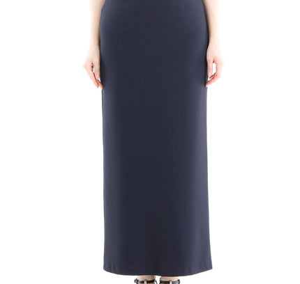 Maxi Pencil Skirt with Back Slit - G - Line