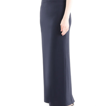 Maxi Pencil Skirt with Back Slit - G - Line