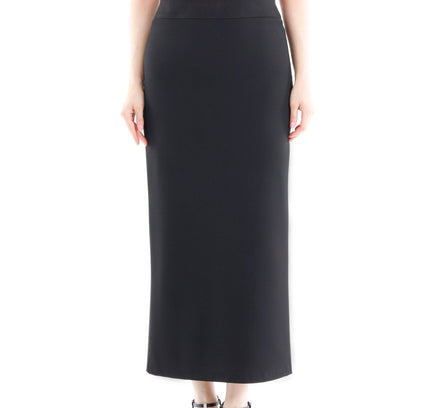 Maxi Pencil Skirt with Back Slit - G - Line