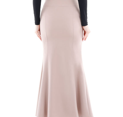 Mink Fishtail Maxi Skirt - G - Line