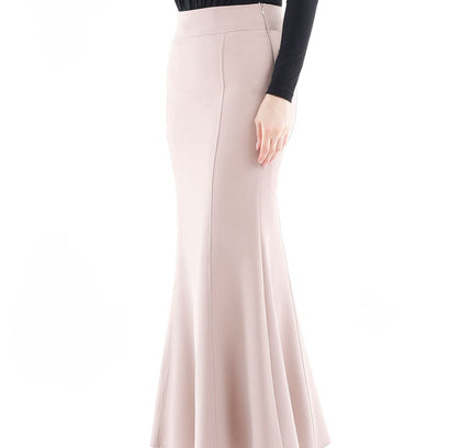 Mink Fishtail Maxi Skirt - G - Line