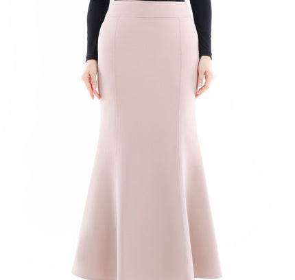 Mink Fishtail Maxi Skirt - G - Line