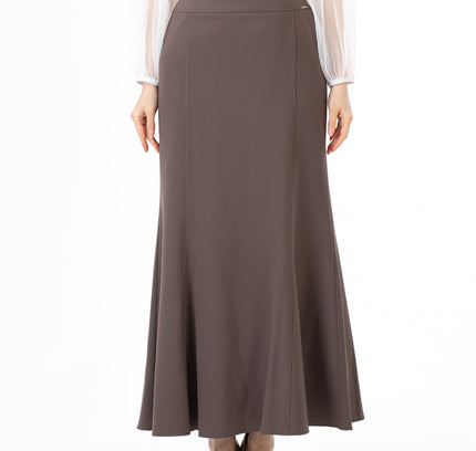 Mink Fishtail Maxi Skirt | Regular & Plus Size - G - Line