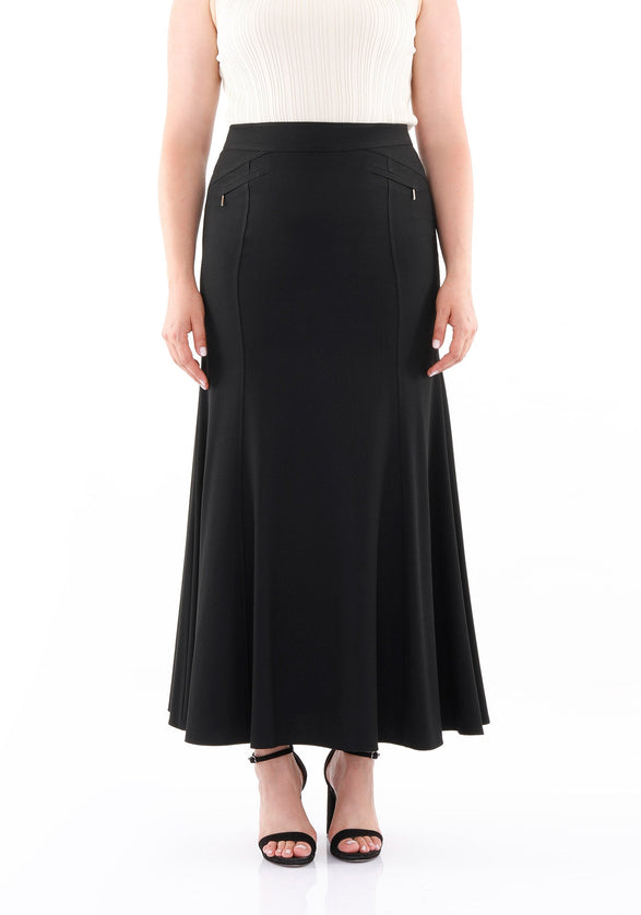 Modest Plus Size Mermaid Maxi Skirts | Fishtail Long Skirts - G - Line