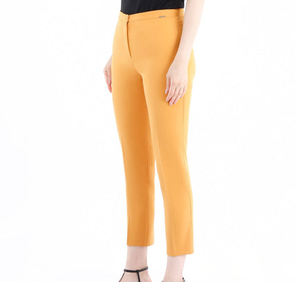 Mustard Ankle Length Skinny Pants - G - Line