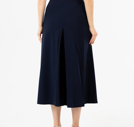 Navy Blue Cropped Palazzo Pants - G - Line