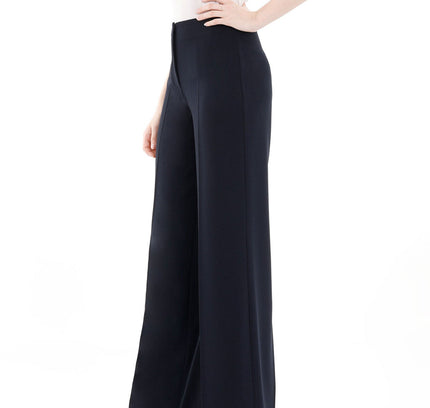 Navy Wide - Leg Pants for a Sleek and Stylish Look - G - Line