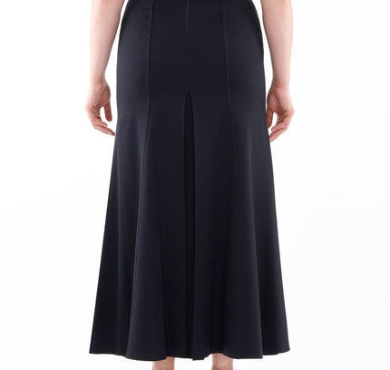 Plus Size Oversized Navy Maxi Fishtail Skirt - G - Line