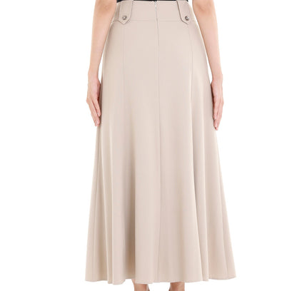 Unique Gores Maxi Flared Skirt - G - Line