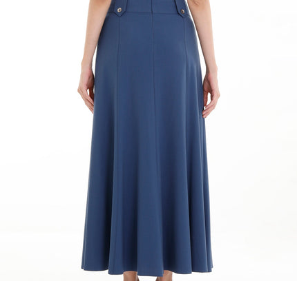 Unique Gores Maxi Flared Skirt - G - Line