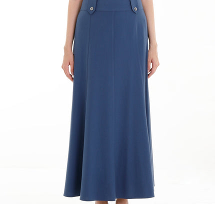 Unique Gores Maxi Flared Skirt - G - Line