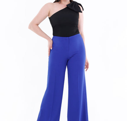 Wide Leg Pants - Regular & Plus Size Flare Trousers - G - Line