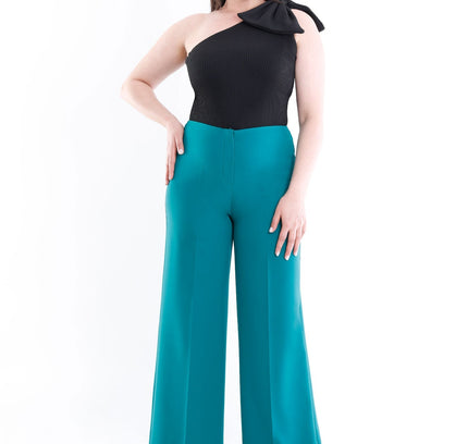 Wide Leg Pants - Regular & Plus Size Flare Trousers - G - Line