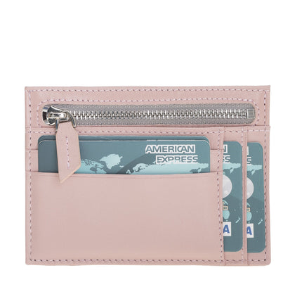 Zip Slim Full Grain Leather Wallet & Card Holder - G - Line