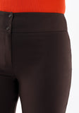 Brown Straight Leg Fit All Day Comfortable Dress Pants G-Line